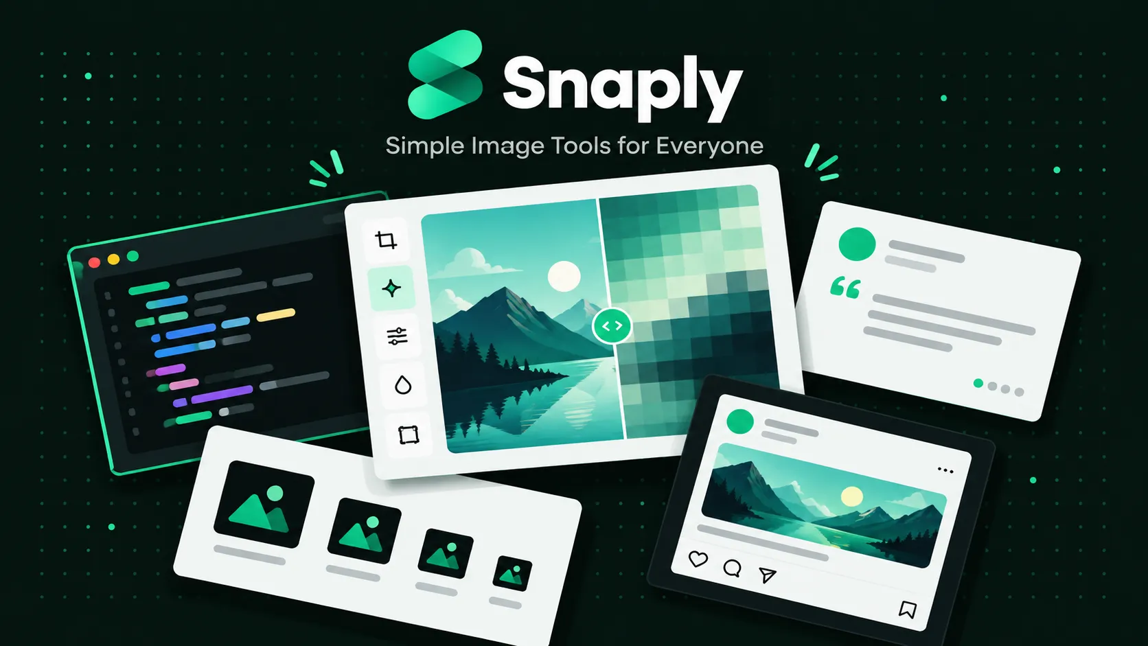 Built a privacy-first image toolkit that runs entirely in your browser, no uploads, now open source